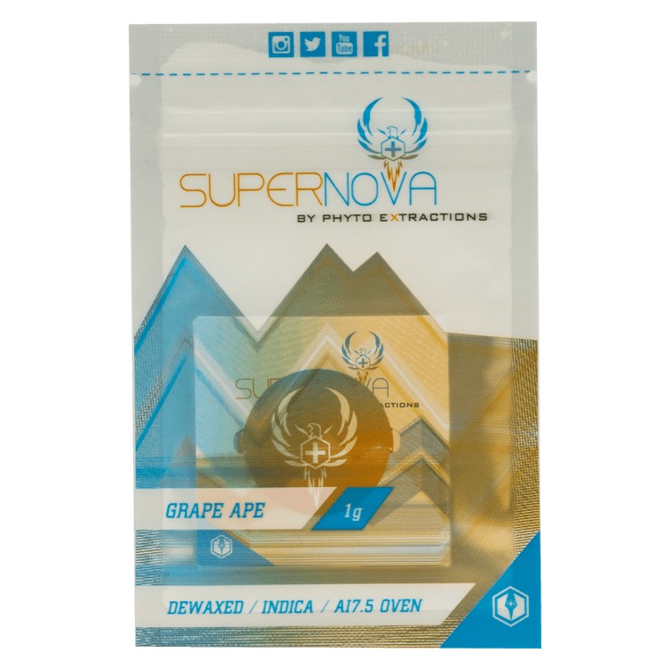 Supernova – Grape Ape – 1g or 7g | Just Cannabis Canada