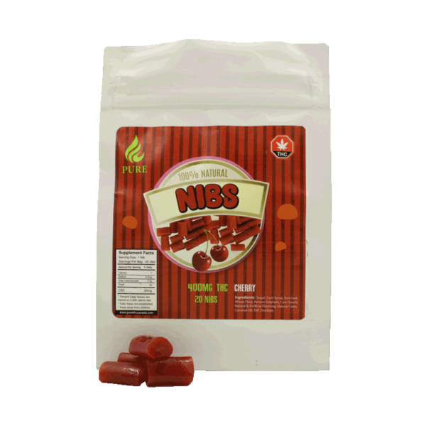 Nibs – THC Infused Licorice – 400mg | Just Cannabis Canada
