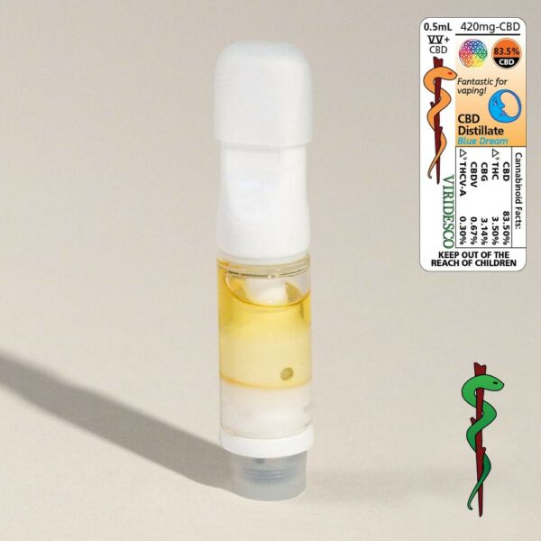 Viridesco – CBD Vape Cart – Blue Dream 0.5ml | Just Cannabis Canada