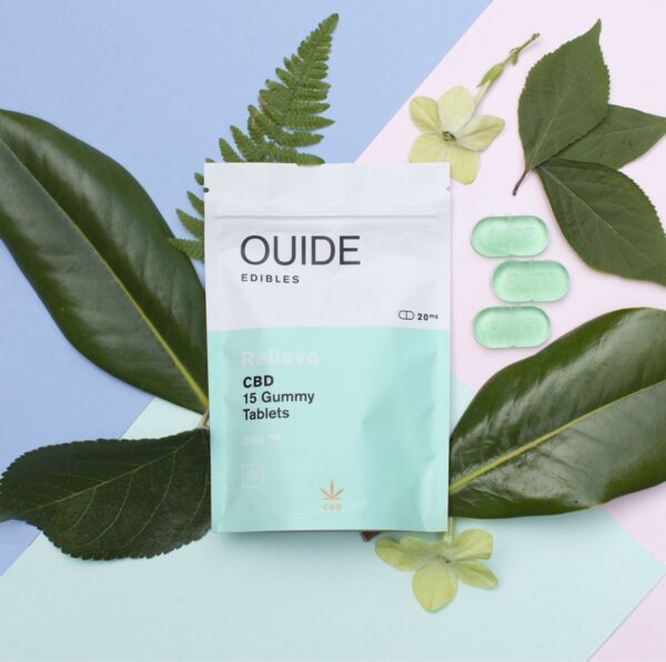 Ouide Edibles – Relieve – CBD gummies 300mg | Just Cannabis Canada
