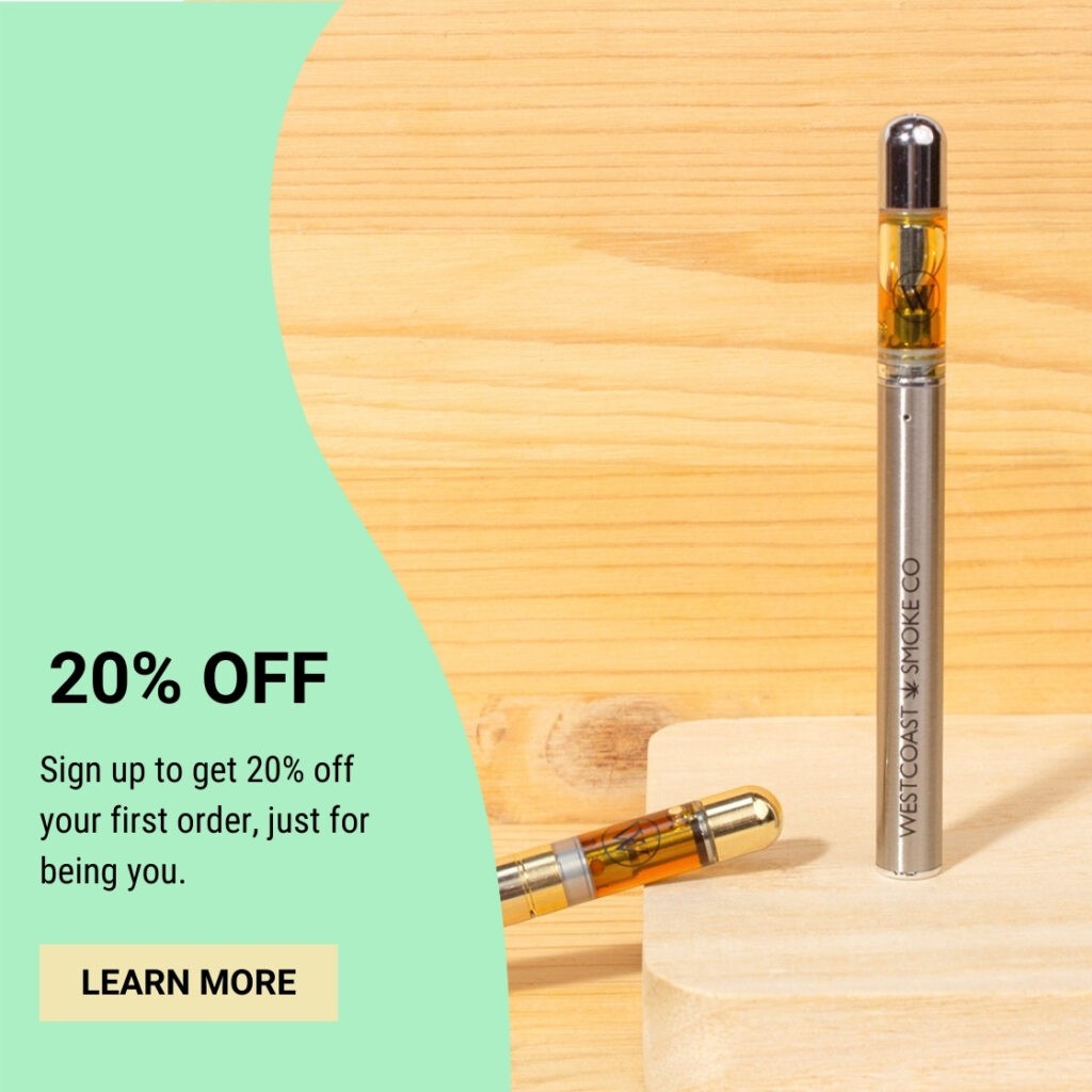 20% Off First Order - Buy cannabis Online | Just Cannabis Canada