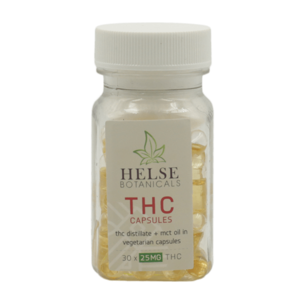 Helse Botanicals – THC Capsules – 25mg | Just Cannabis Canada