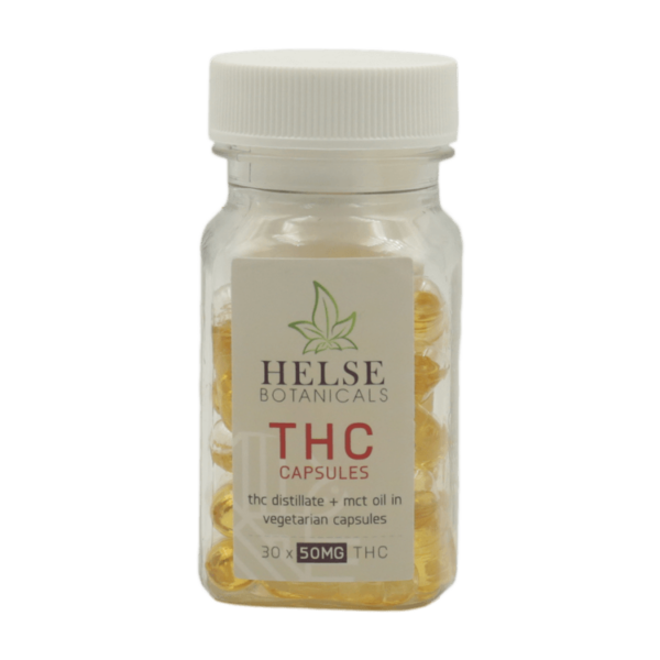 Helse Botanicals – THC Capsules – 50mg | Just Cannabis Canada