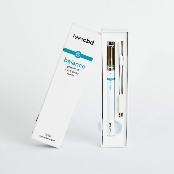 FeelCBD – Balance – Dispsable CBD Vape Pen 0.5ml | Just Cannabis Canada