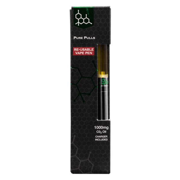 Pure Pulls – CO2 Oil Reusable Vape Pen – Sativa 1ml | Just Cannabis Canada