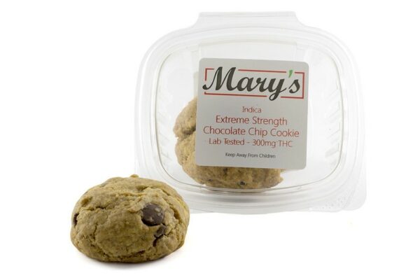 Mary’s Medibles – Extreme Strength Chocolate Chip Cookie – 300mg THC (Indica) | Just Cannabis Canada