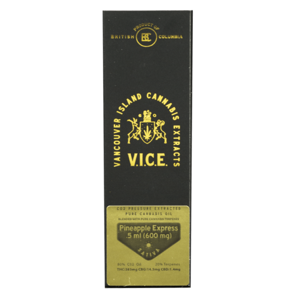 Vice – CO2 Oil Refill Cartridges – Pineapple Express 0.5ml | Just Cannabis Canada