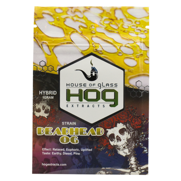 House Of Glass – Shatter – Deadhead OG 1g | Just Cannabis Canada