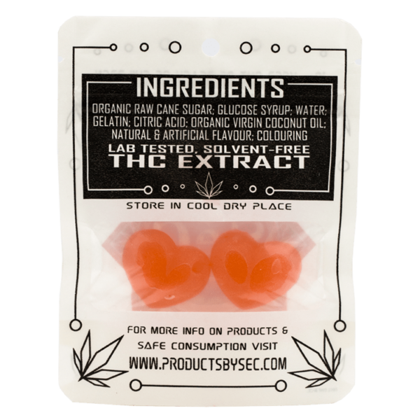 SEC – Hearts- 50mg THC | Just Cannabis Canada