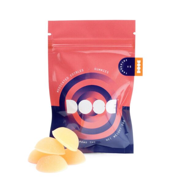 Dose Edibles Gummies – Tangerine | Just Cannabis Canada