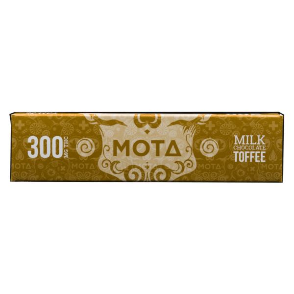 MOTA Edibles – Milk Chocolate Toffee Bar – 300mg THC | Just Cannabis Canada