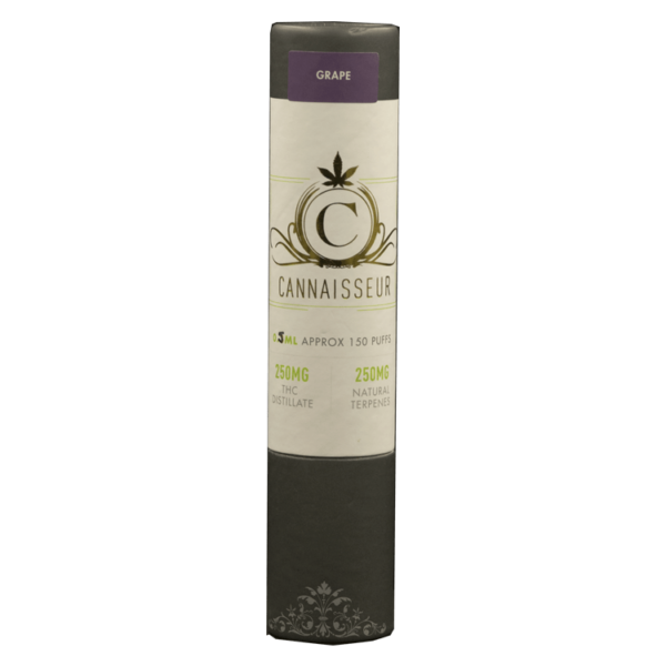 Cannaisseur – Disposable THC Distillate Pen – Grape 0.3ml | Just Cannabis Canada