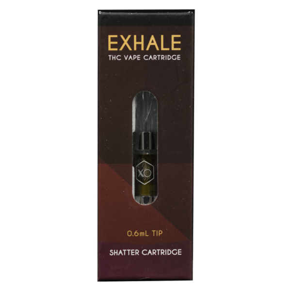 XO Exhale – Liquid Shatter Refill Cartridge – Durban Poison 0.6ml | Just Cannabis Canada