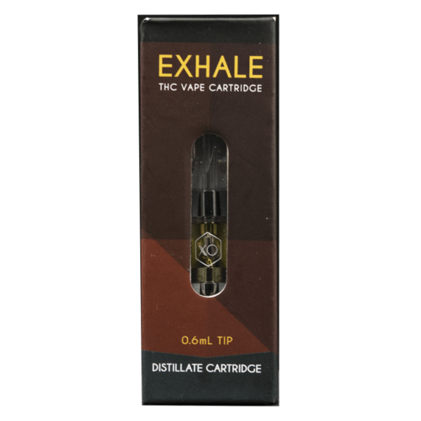 XO Exhale – THC Distillate Refill Cartridge – Banana Kush 0.6ml | Just Cannabis Canada