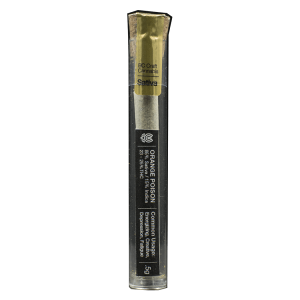 Flowerpwr – Pre-Roll – Orange Poison – 1g or 0.5g | Just Cannabis Canada