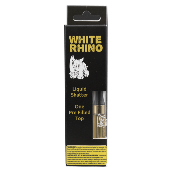 White Rhino – Liquid Shatter Refill Cartridge – Girl Scout Cookies 1g | Just Cannabis Canada