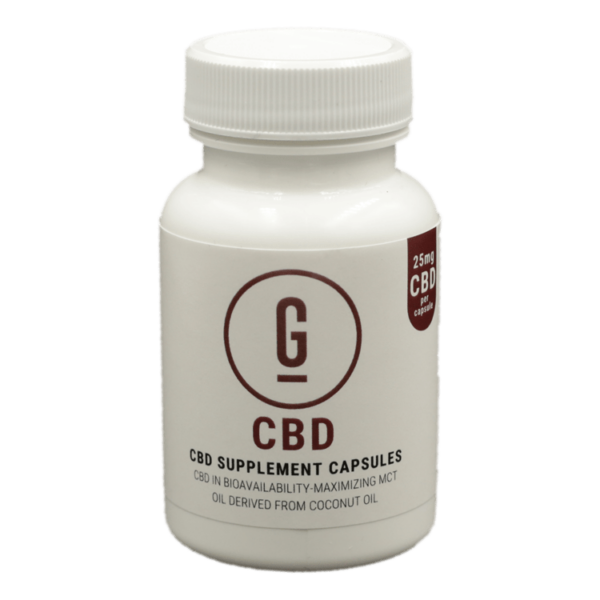 CBD Capsules – 25mg | Just Cannabis Canada