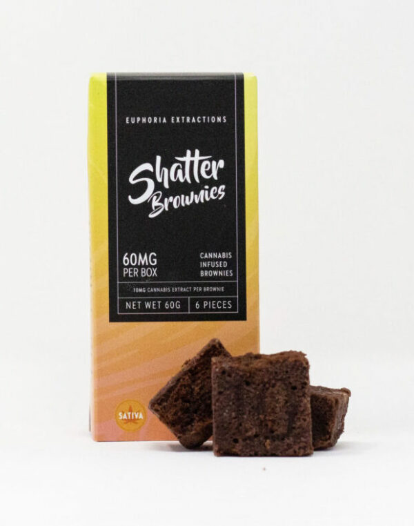 Euphoria Extractions – Shatter Brownies (Sativa) | Just Cannabis Canada