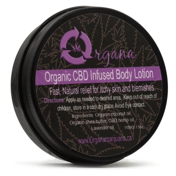 Organa – Organic CBD Infused Body Lotion | Just Cannabis Canada