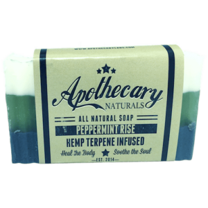 Apothecary Naturals – Body Soap – Peppermint Rise 100g | Just Cannabis Canada