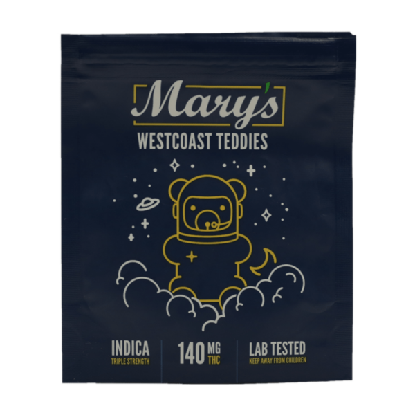 Mary’s Medibles – Westcoast Teddies – Triple Strength – 140mg | Just Cannabis Canada