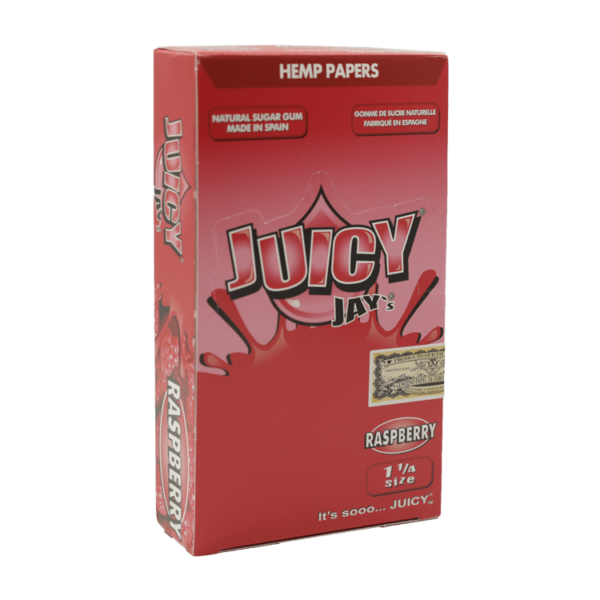Juicy Jay’s – Hemp Papers (1.25 inch) – Raspberry | Just Cannabis Canada