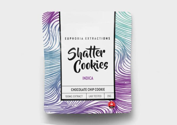 Euphoria Extractions – Chocolate Chip Cookie – Sativa – 100mg THC | Just Cannabis Canada