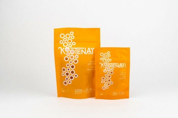 Kootenay Labs – 1:1 Gummies – Tangerine – 1000mg | Just Cannabis Canada