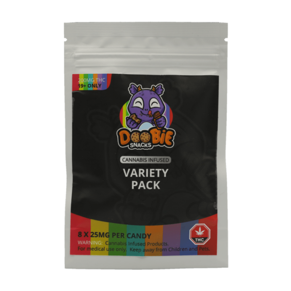 Doobie Snacks – CBD Sour Gummy Bears – 150mg CBD | Just Cannabis Canada