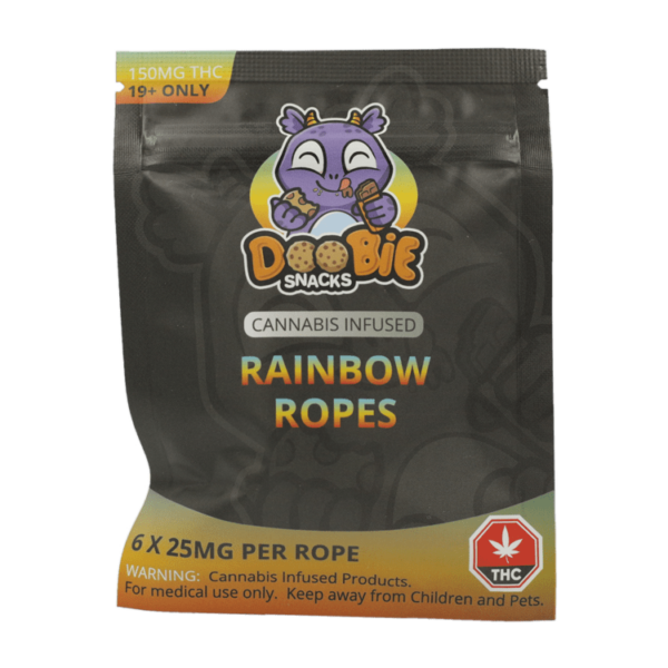 Doobie Snacks – Blue Raspberry – 200mg THC | Just Cannabis Canada