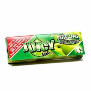 Juicy Jay’s – Hemp Papers (1.25 inch) – Green Apple | Just Cannabis Canada