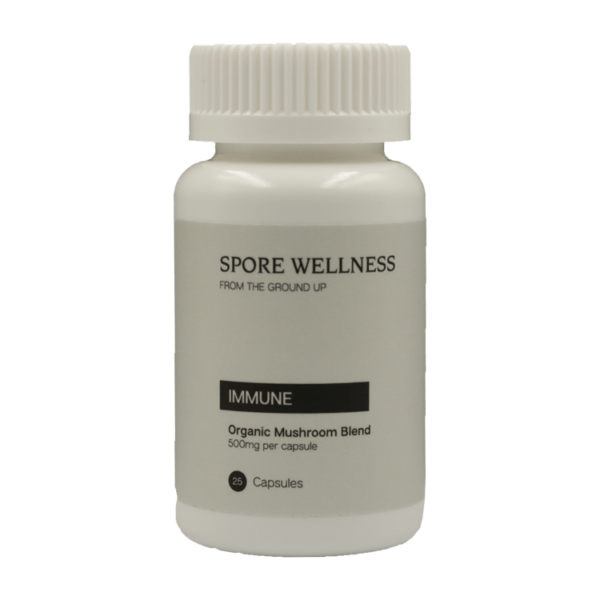 Spore Wellness – Organic Mushroom Blend – 500mg | Just Cannabis Canada