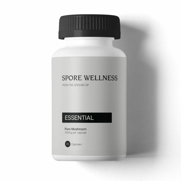 Spore Wellness – Microdose Capsules – Essential – 25 Capsules (100mg per cap) | Just Cannabis Canada
