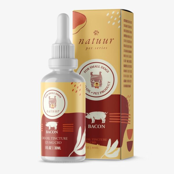 Natuur – Pet Series – CBD Oil For Small Dogs – Bacon Flavour – 125mg | Just Cannabis Canada