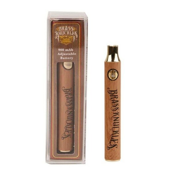 Brass Knuckles – 900mAh Vape Battery (510 thread) | Just Cannabis Canada