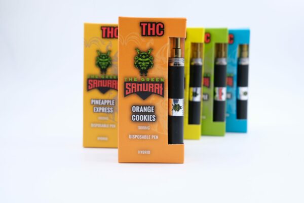 Green Samurai – Disposable Vapes – Sativa – 1ml | Just Cannabis Canada