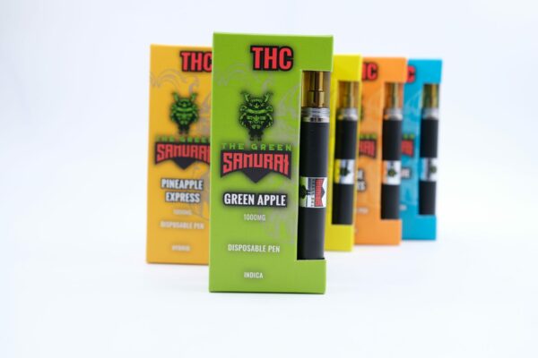 Green Samurai – Disposable Vapes – Sativa – 1ml | Just Cannabis Canada