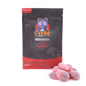 Doobie Snacks – CBD Cherry Gummies – 500mg CBD | Just Cannabis Canada