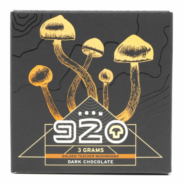 Room 920 – Mushroom Chocolate Bar – Dark Chocolate – 3 Grams | Just Cannabis Canada