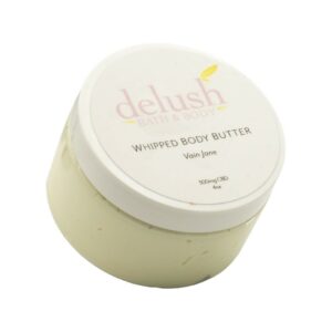 Delush Bath and Body – Whipped Body Butter – Vain Jane 300mg CBD | Just Cannabis Canada