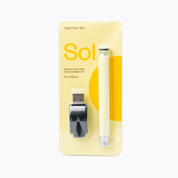 Sol – 400 mAh Vape Battery (510 thread) | Just Cannabis Canada