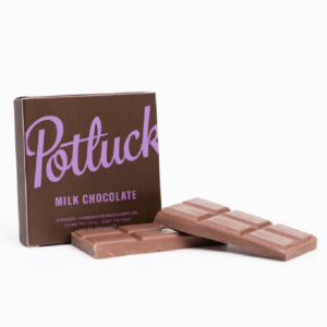 Potluck – Infused Chocolate – Milk Chocolate – 300mg THC | Just Cannabis Canada