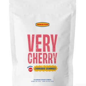 Onestop – Very Cherry THC Gummies 500mg | Just Cannabis Canada