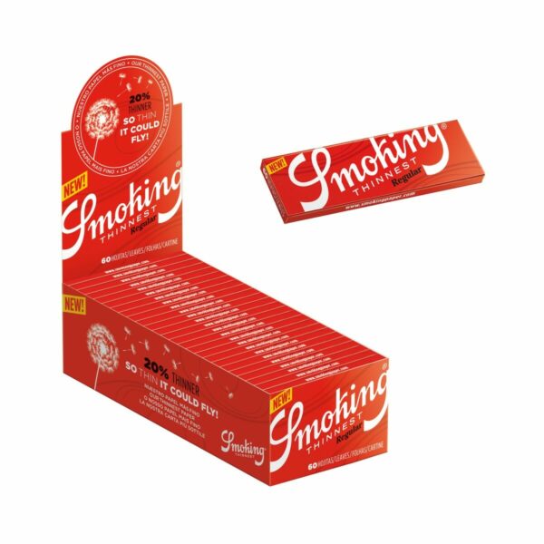 Smoking – Thinnest Rolling Paper – Single Wide | Just Cannabis Canada