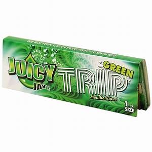 Juicy Jay’s – Hemp Papers (1.25 inch) – Green Trip | Just Cannabis Canada